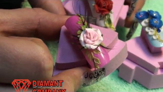 №8 Acrylic nails design - Семинар акриловый дизайн смотреть онлайн