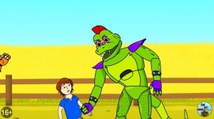 ВСЕ СЕРИИ ЭВОЛЮЦИЯ АНИМАТРОНИКОВ ФНАФ 9 СЕКЬЮРИТИ БРИЧ! FNAF 9 Security Breach Мультик Анимация