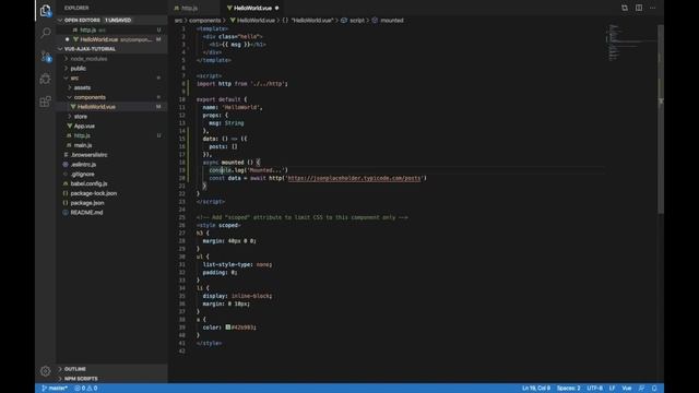 How to use Ajax with Vue.js & Vuex - [Part 1] смотреть онлайн
