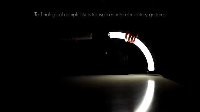 Модульный светильник, лампы-буквы Alphabet of Light, дизайн - BIG смотреть онлайн