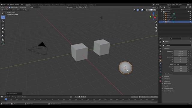 How to Add, Select, Remove/Delete Object in Blender смотреть онлайн