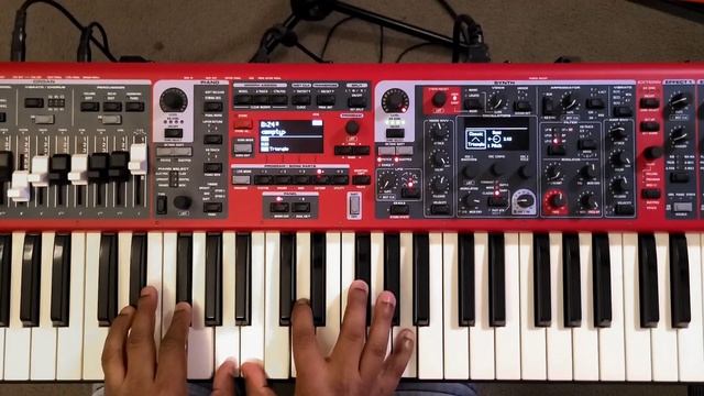 Nord Stage 3 - How To Make A Synth Glide Pad Like The Peculiar Sounds VST смотреть онлайн