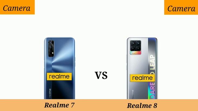 Realme 7 Vs Realme 8 || Camera Test !!
