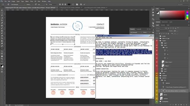 Photoshop - Premium Professional Elegant Style Resume and CV смотреть онлайн