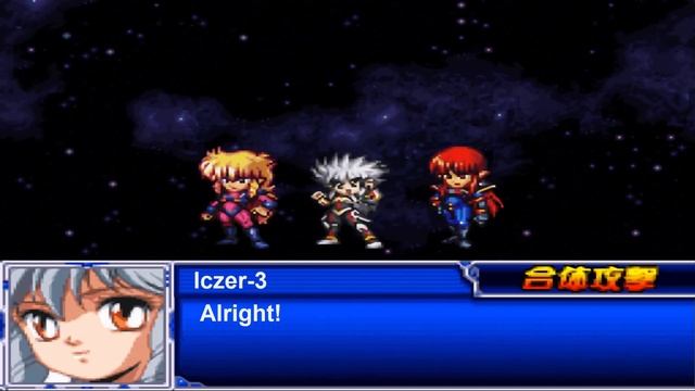 Super Robot Wars L - Iczer-3 All Attacks (English Subs) смотреть онлайн
