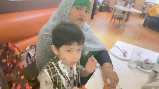 Ammi Abu Anniversary Party 🎊|12th Ramzan Mubarak 🌙￼| #indiarestaurant |Reza Family Vlog|