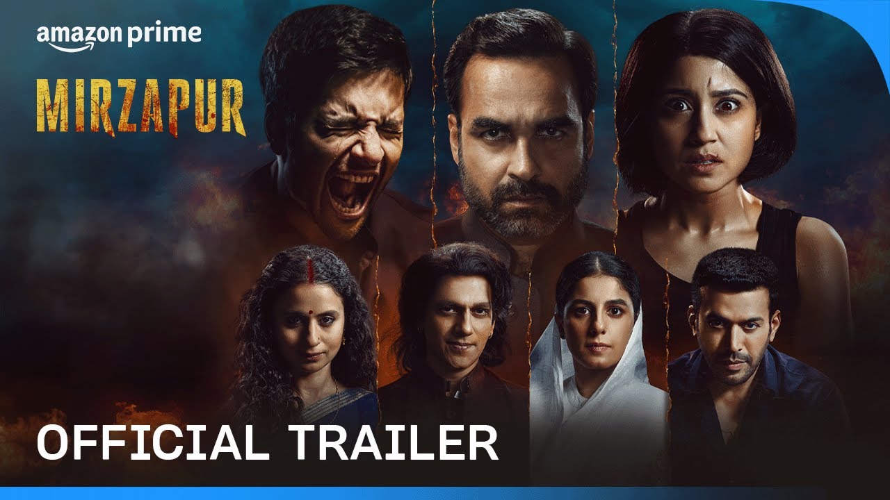 Mirzapur TV Series, Season 3 - Official Trailer | Amazon Prime Video