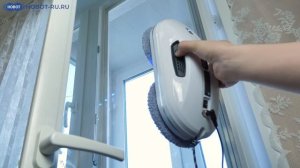 HOBOT-368: обзор умного робота мойщика для очистки грязных окон. Распаковка, обзор и тестирование.