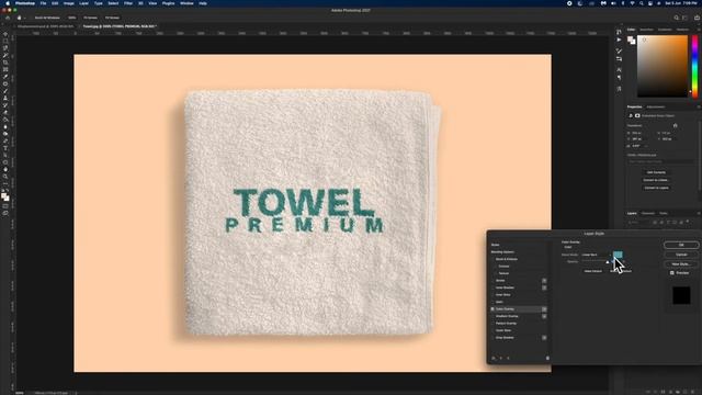 How to Blend Text using a Displacement Mapping | Photoshop | Gennet Studio смотреть онлайн