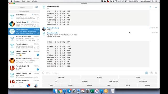 256 - Prabhu Selvaraj | Stock Phoenix | Premium Feature BOT | Stock Market Telegram Channel смотреть онлайн