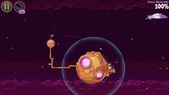Angry Birds Space Beta Prototype Brass Hogs (Space Eagle) 100% Feather All levels [1080p] смотреть онлайн