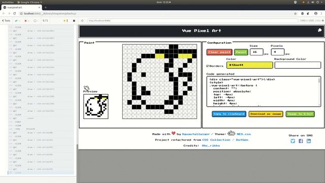 Demonstration Vue Pixel Art Vídeo using Cypress смотреть онлайн