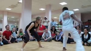 Обучающий бой капоэйро