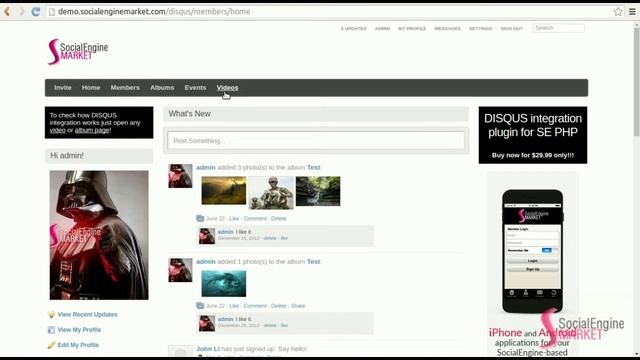 DISQUS integration plugin for SE PHP v4 x смотреть онлайн