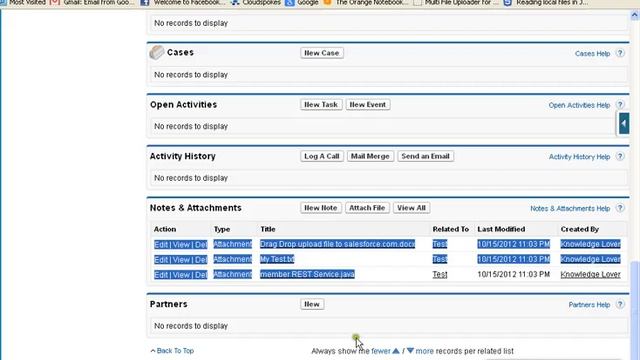 Drag Drop upload to Salesforce com смотреть онлайн