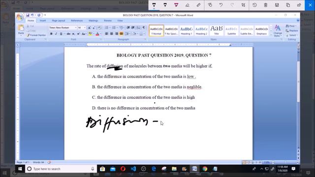 WAEC 2021 BIOLOGY PREP - WAEC 2019 Biology past questions and answers complete смотреть онлайн