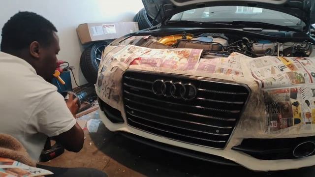AUDI A7 GRILL AND INSERTS GLOSSY BLACK смотреть онлайн