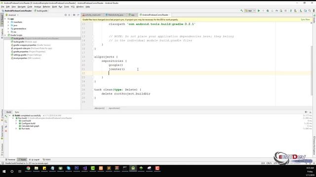 Android Studio Tutorial - Firebase Comic Reader App 1.Setup Firebase and Splash Screen смотреть онлайн