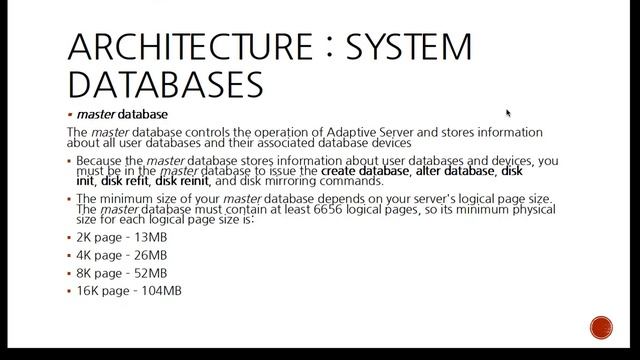 Sybase ASE Overview смотреть онлайн