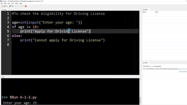 Python-Flow Control(if-else)Computer Science Chapter 6 Class 11 смотреть онлайн