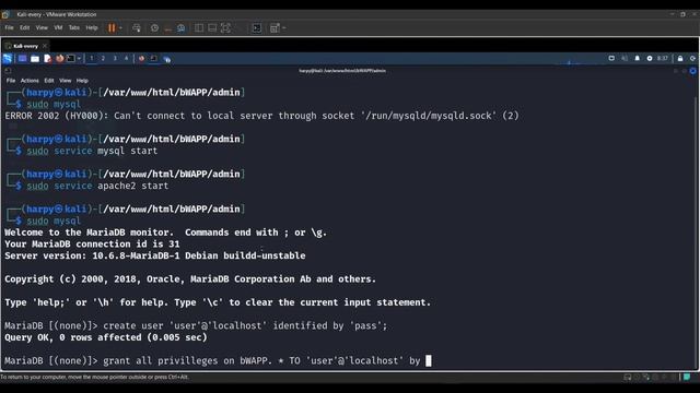 How To Install Bwapp In Kali Linux | Fix All Errors | Step By Step #bwapp #bugbounty  #kalilinux