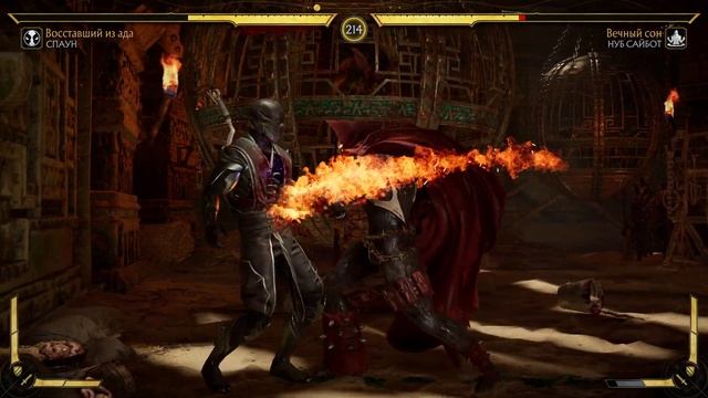 СПАУН ИЗ АДА! Spawn в Mortal Kombat 11! смотреть онлайн