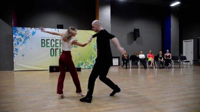 ХАСТЛ, Весенние огни 2021, JnJ Star, финал, Сурнин Сергей и Лебедева Вероника, slow смотреть онлайн