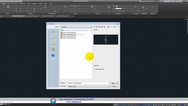 Desenul de ansamblu in curs Autocad LT смотреть онлайн