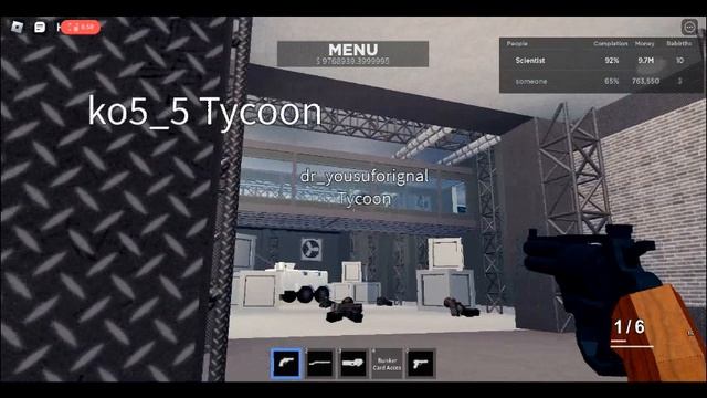 Roblox SCP tycoon! Raiding the bunker! смотреть онлайн