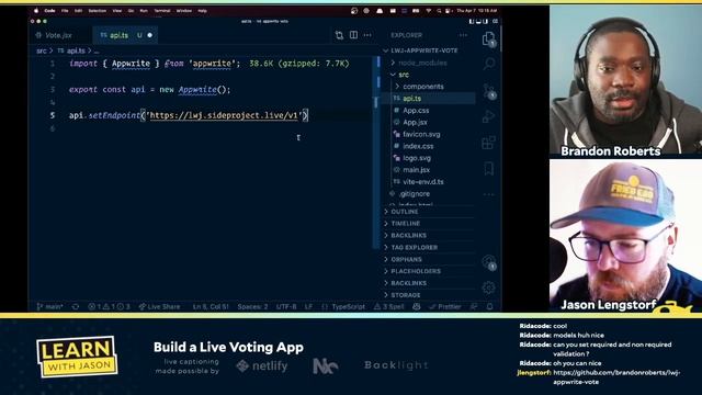Build a Live Voting App смотреть онлайн