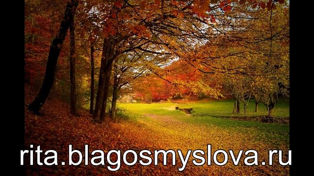 Стихотворение Маргариты Ивановой "Осень". Читает автор. смотреть онлайн