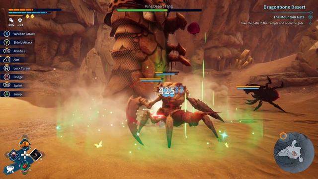 Kaku: Ancient Seal - King Desert Fang Boss Fight смотреть онлайн