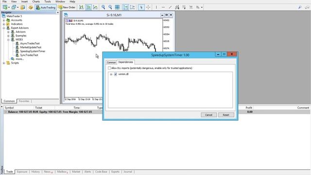 MetaTrader 5 vs QUIK Latency смотреть онлайн