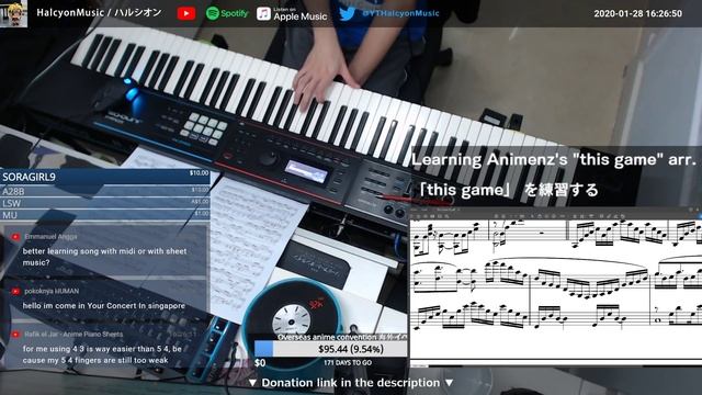 [Behind the scenes] Learning Animenz's "this game" arrangement смотреть онлайн