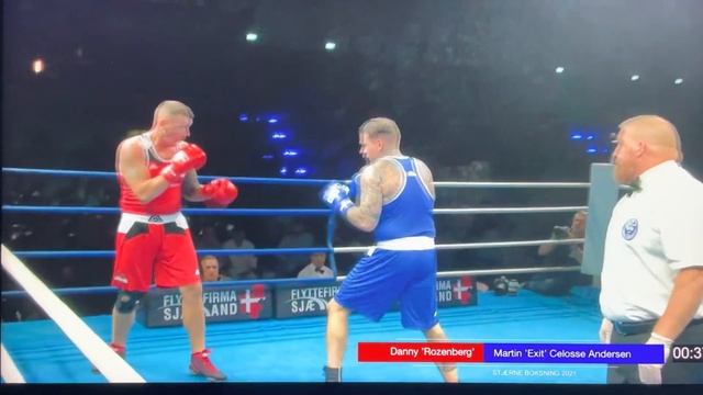Exit Martin vs Danny Rozenberg stjerneboksning 2021 смотреть онлайн