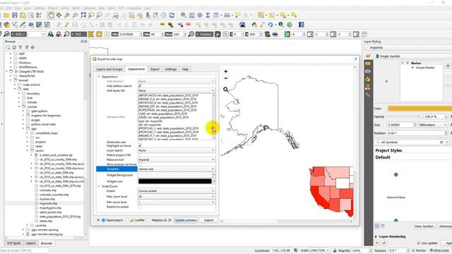 Make a Web Map with QGIS Using the qgis2web Plugin смотреть онлайн