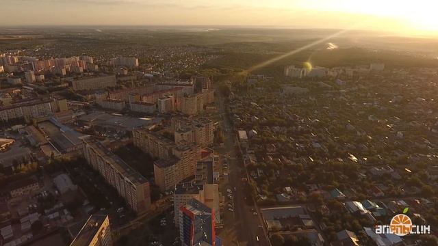 Ставрополь с высоты 200 метров - северо-западный район Юности-Бруснева Центурион смотреть онлайн