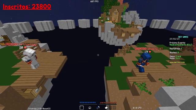 JOGANDO NO MEU SERVIDOR COM AMIGOS E INSCRITOS - #23800subs смотреть онлайн