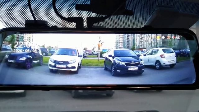 Регистратор для Hyundai Solaris с тремя камерами