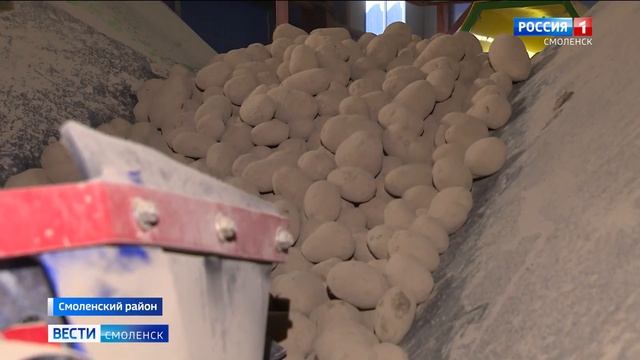 В Смоленском районе построено шесть новых модулей для хранения картофеля и овощей. смотреть онлайн