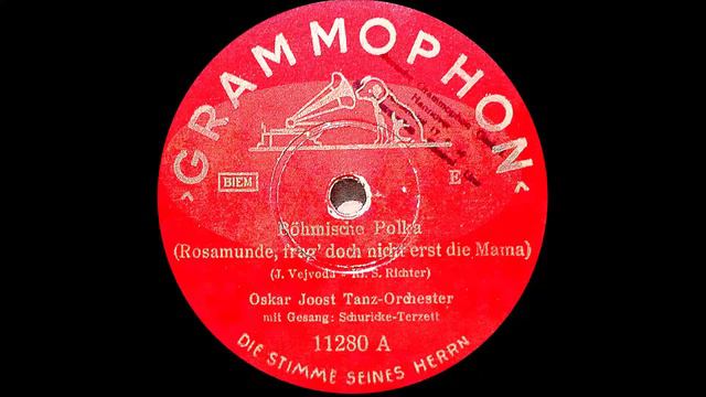 Rudi Schuricke: Rosamunde (Böhmische Polka) Oscar Joost, 1939 смотреть онлайн