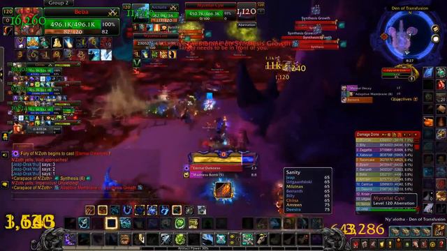 World of Warcraft: Battle for Azeroth with Beba Carapace & N'Zoth Heroic with CRAZED смотреть онлайн