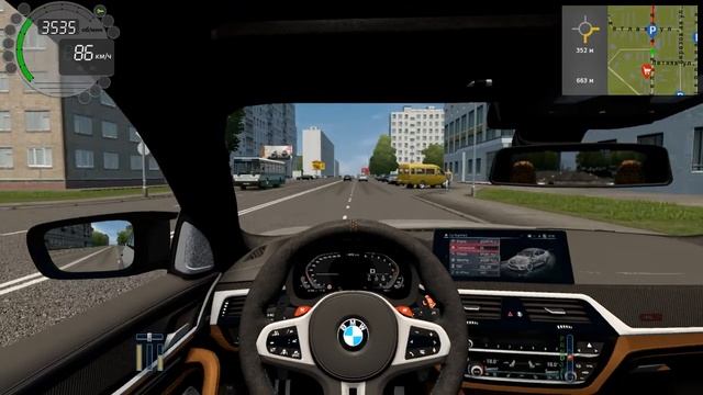 Бешеный таксист в City Car Driving смотреть онлайн