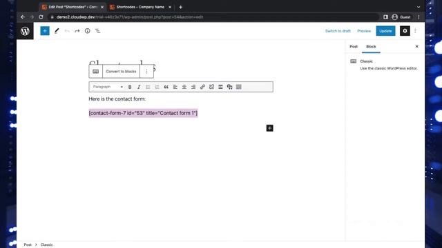 How To Use WordPress Shortcode Blocks смотреть онлайн