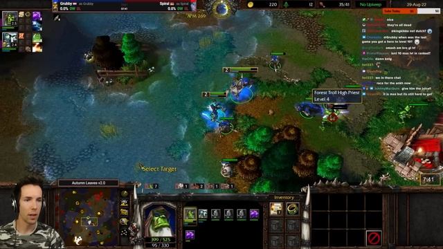 This Twitch Chatter is Genius - My Orc vs NE to the next level! | WC3 | Grubby смотреть онлайн