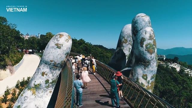 Golden Bridge Vietnam "Satatravels" смотреть онлайн