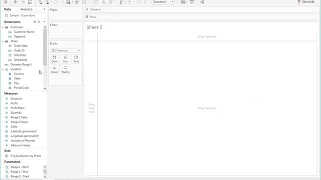 How to create dynamic Column Headers in Tableau смотреть онлайн