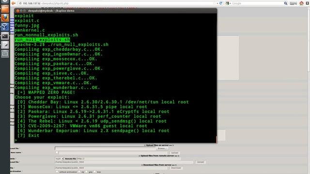 Ksplice demo - Fixing Kernel exploits *Live* смотреть онлайн