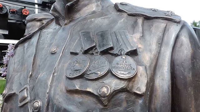 Советск Tilsit Памятник первым переселенцам Калининградская область смотреть онлайн