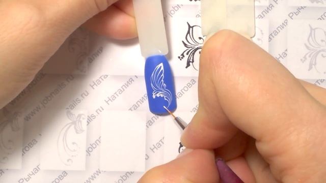 Вензель - Узор на ногтях смотреть онлайн